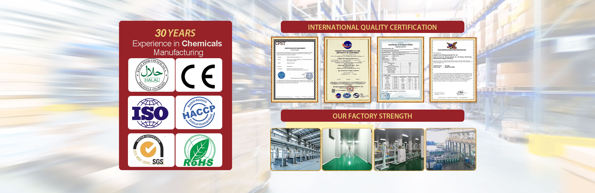 Top Supplier For Chemicals