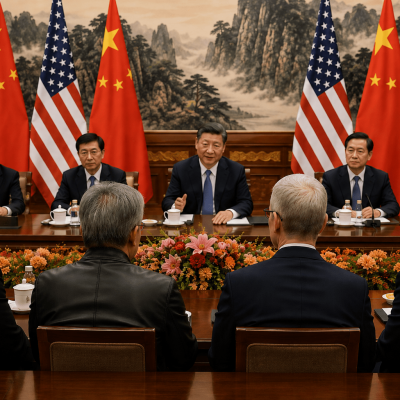 Trump's visit to China